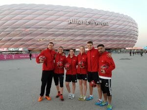 Fußball Freestyler Audi Allianz Arena
